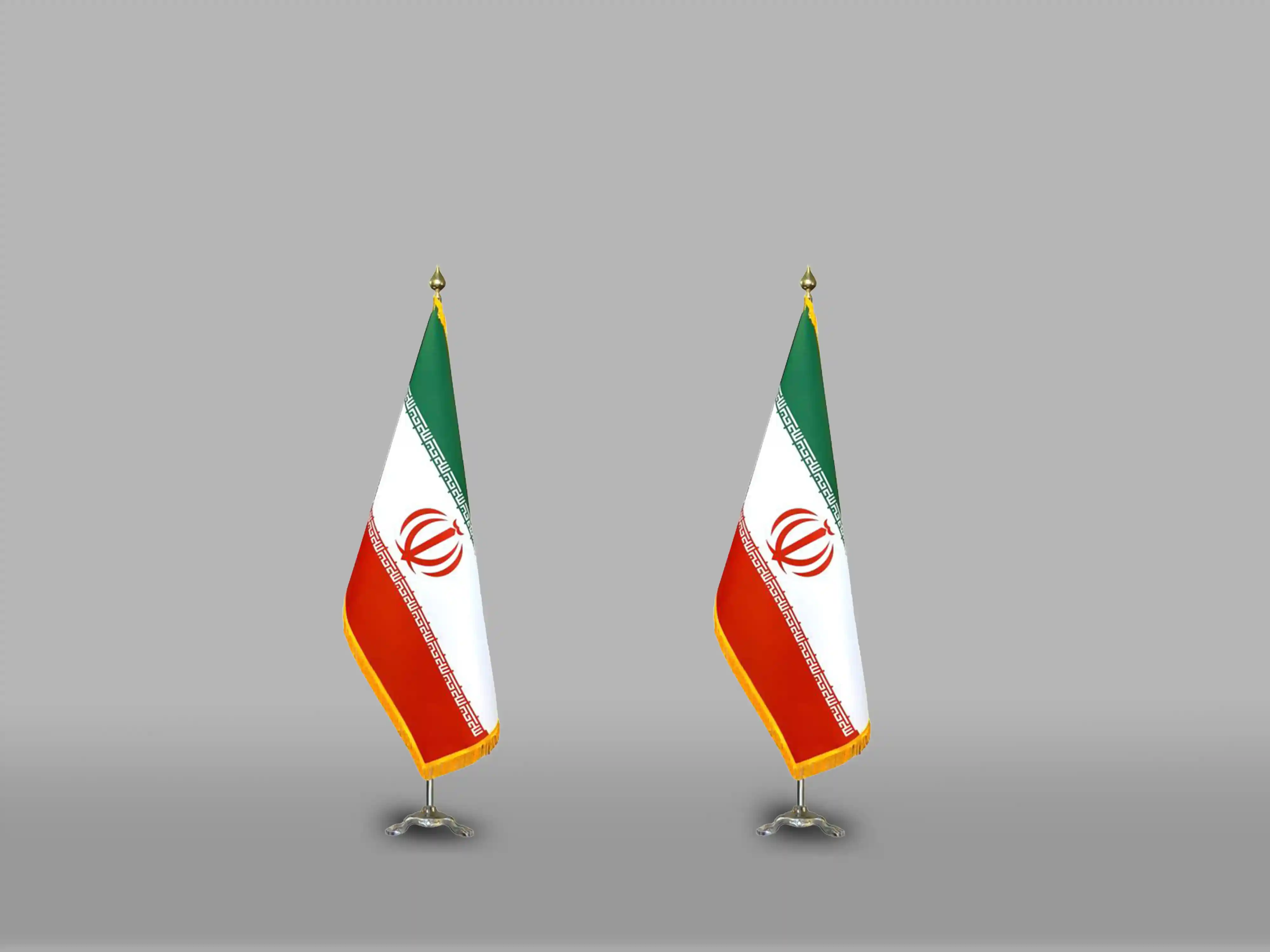 پرچم تشریغات ایران جیرگلدوزی